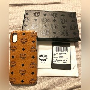 MCM IPHONE X PHONE CASE